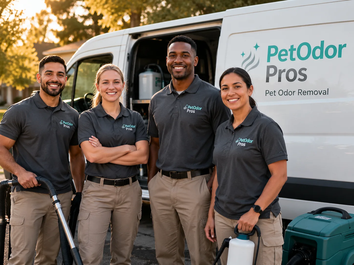 Pet Odor Removal team serving Richfield, OH